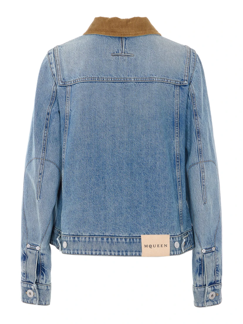 Alexander McQueen Jackets Blue