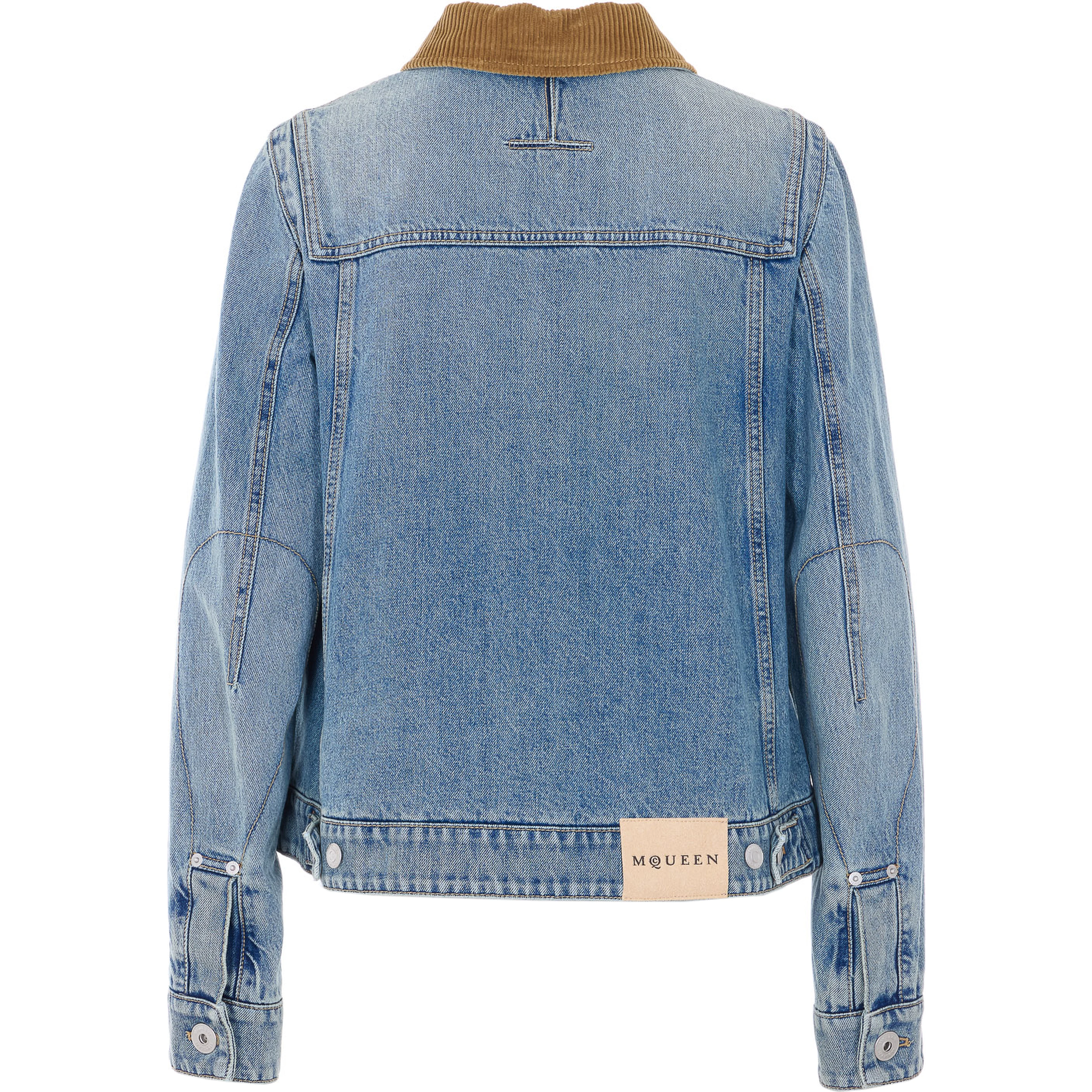 Alexander McQueen Jackets Blue