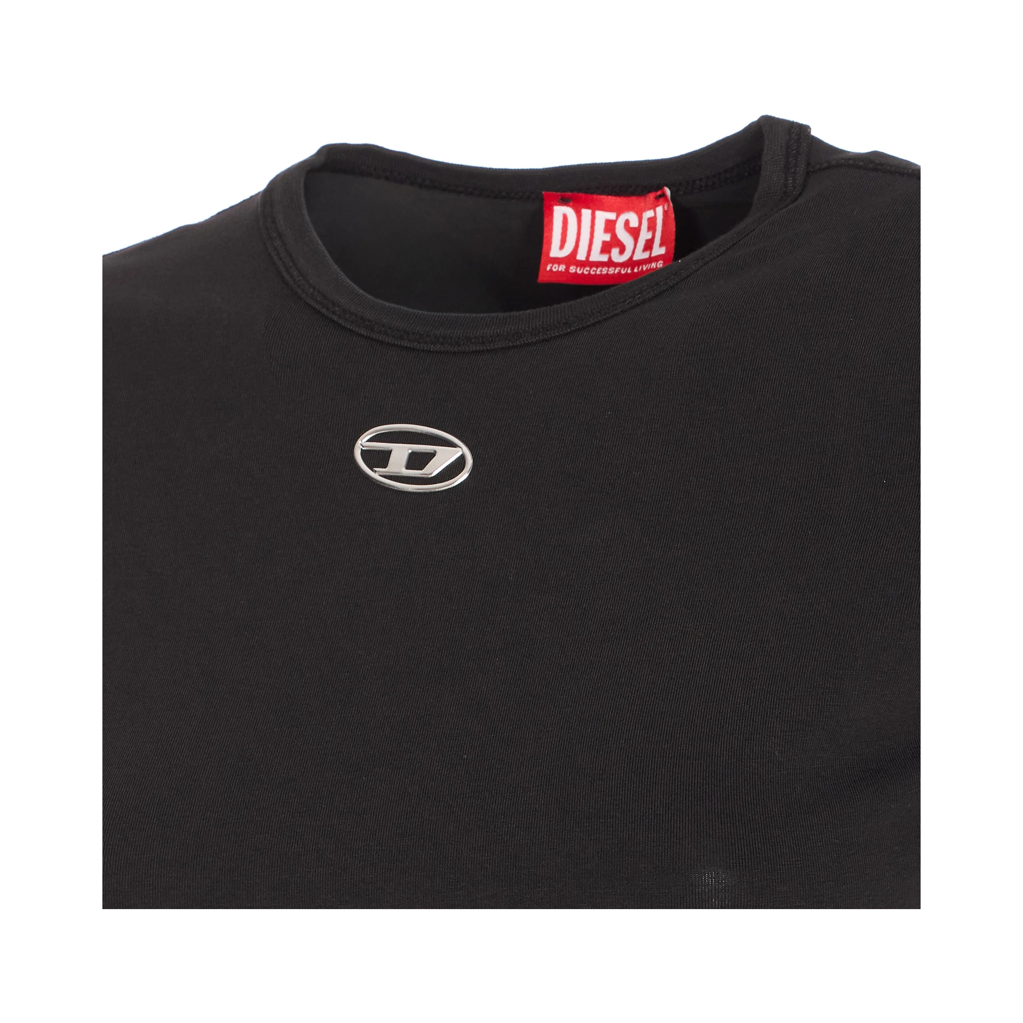 Diesel T-shirts and Polos Black