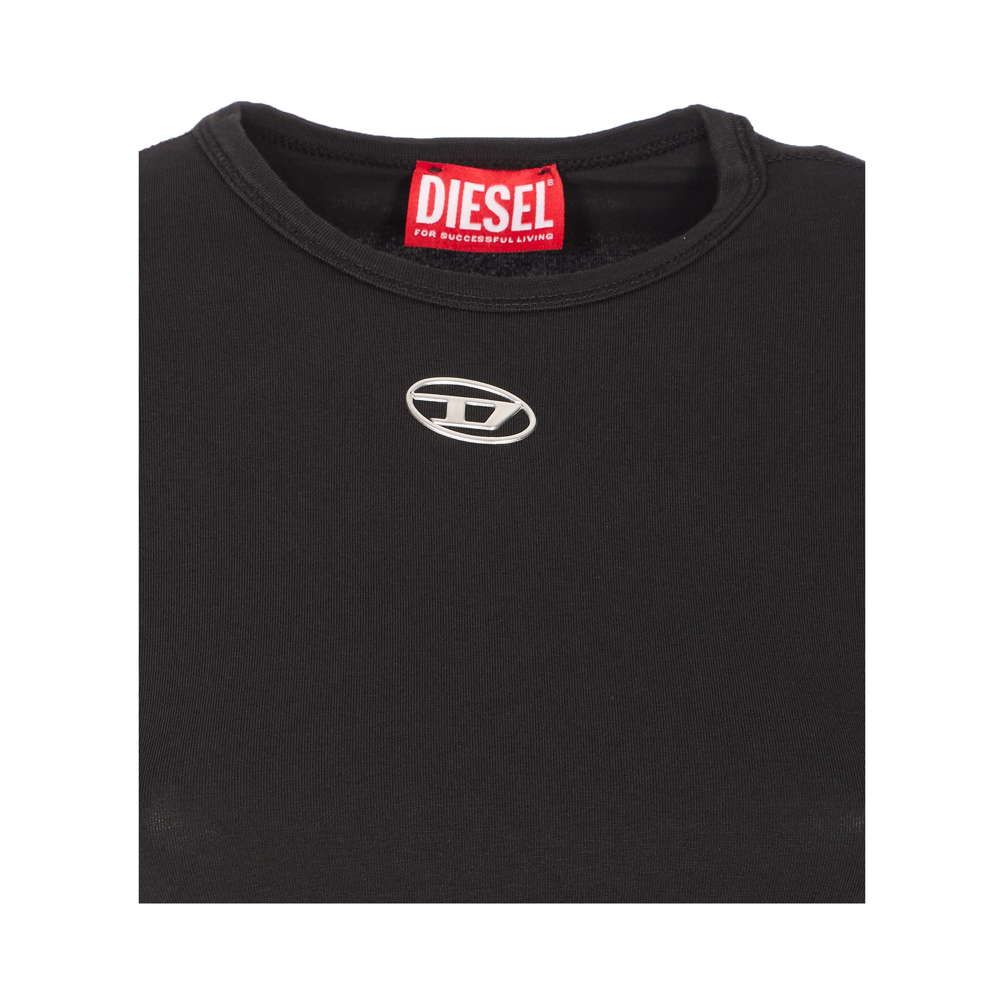 Diesel T-shirts and Polos Black