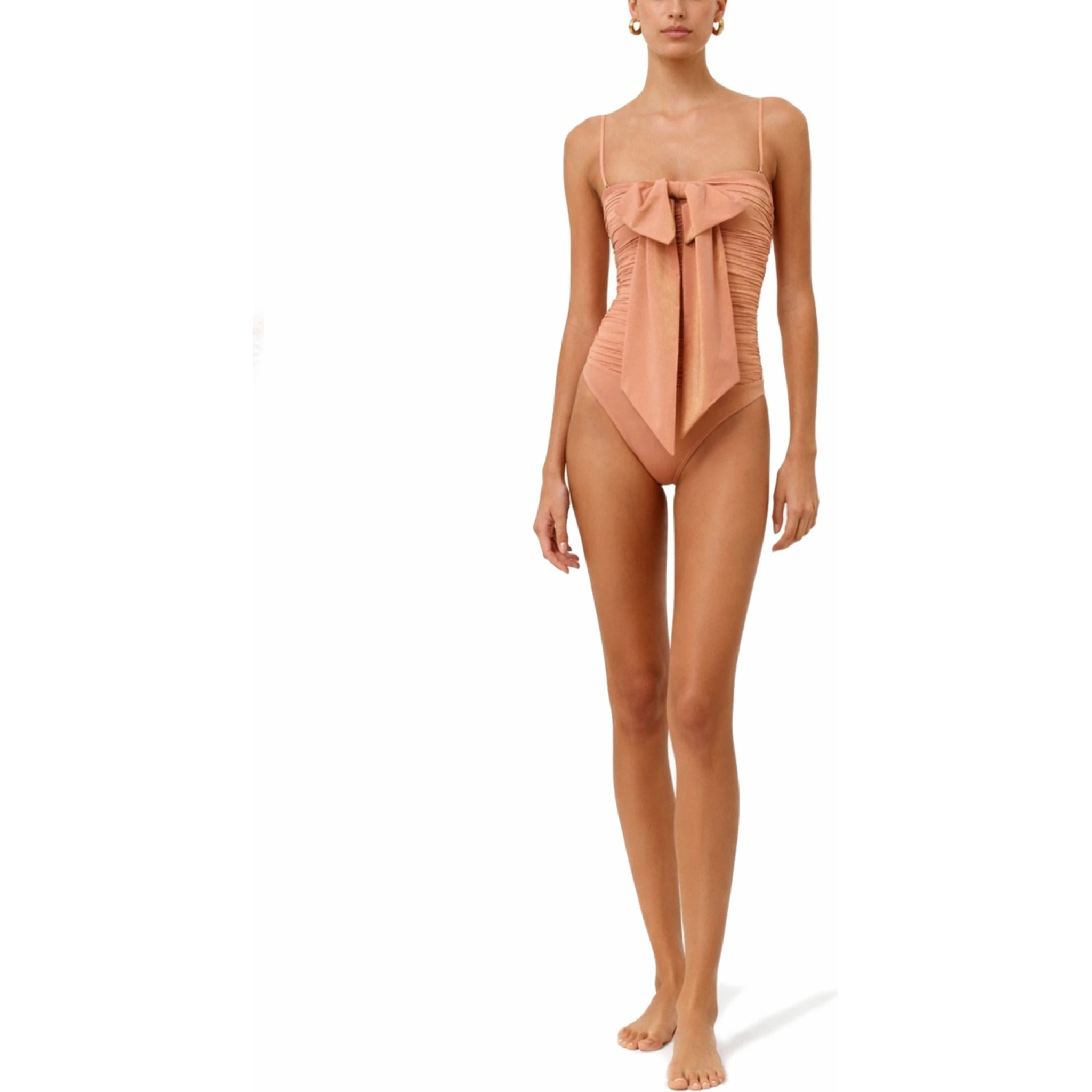 ONE PIECE SWIMSUIT WITH BOW "COCO"
