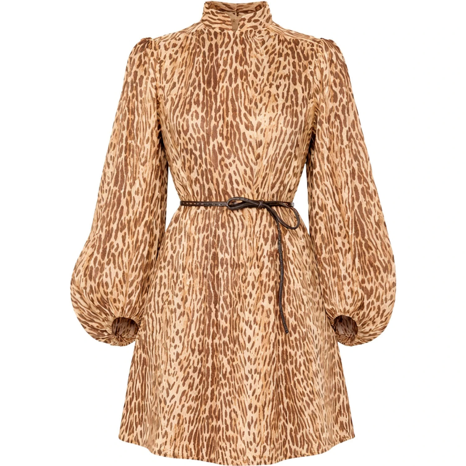 ANIMAL PRINT MINI DRESS