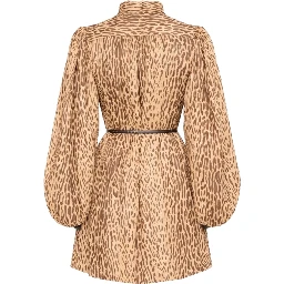 ANIMAL PRINT MINI DRESS