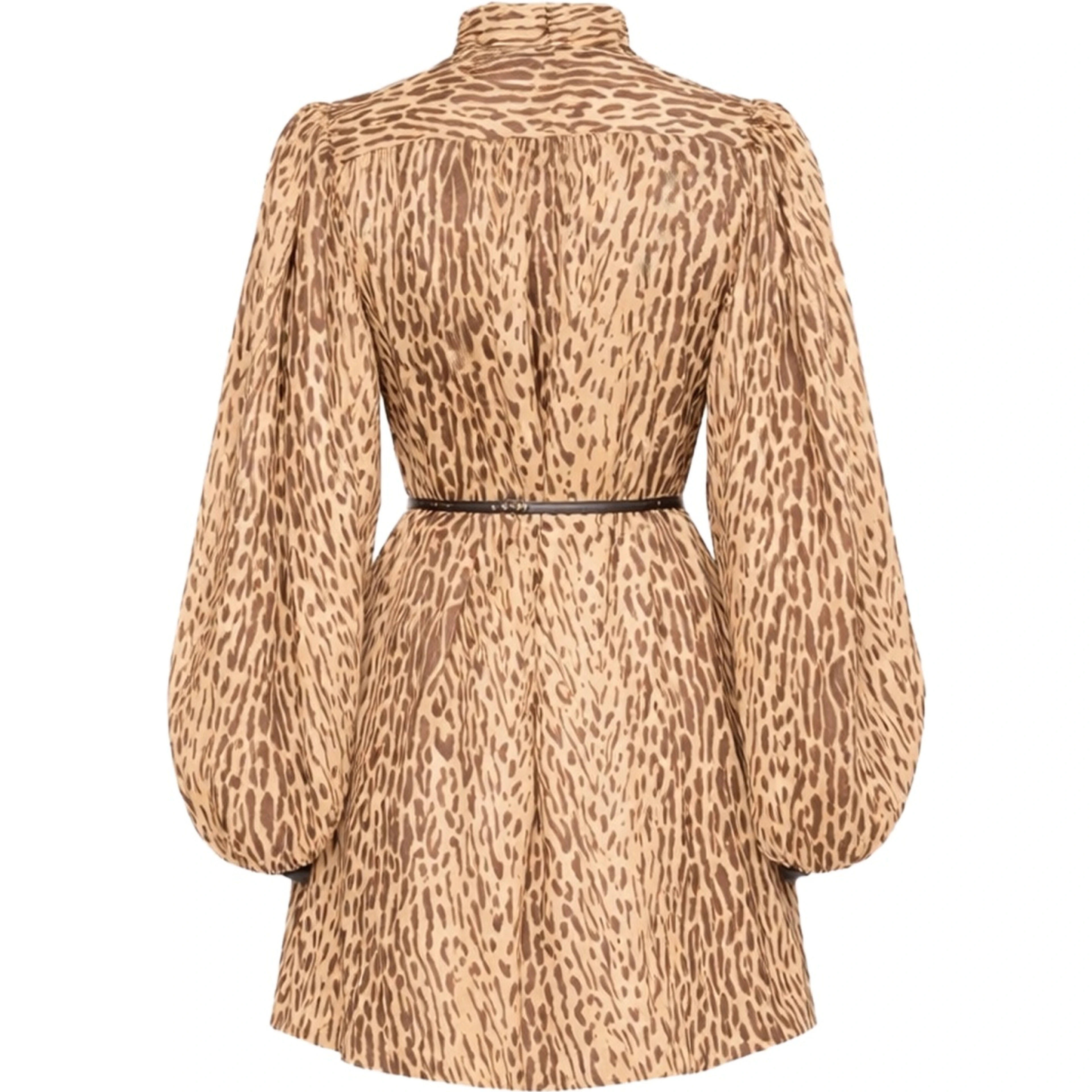 ANIMAL PRINT MINI DRESS