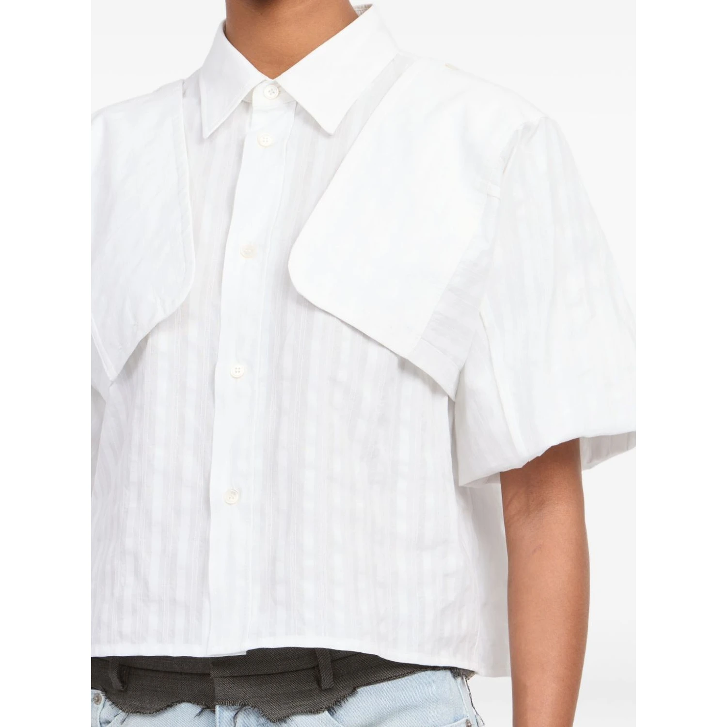 قمصان MM6 Maison Margiela بيضاء