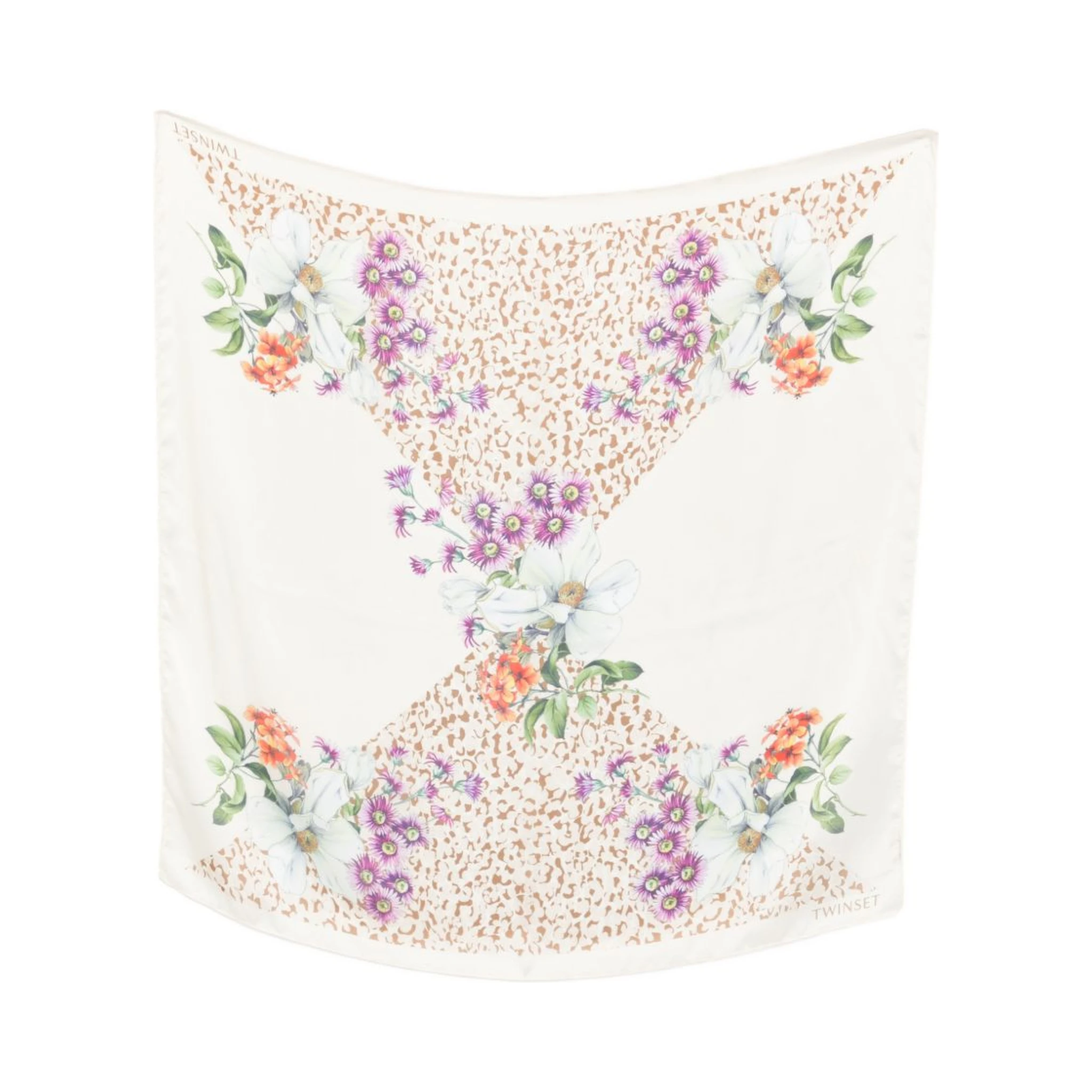 طقم أوشحة مزدوجة متعددة الألوان