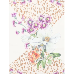 طقم أوشحة مزدوجة متعددة الألوان