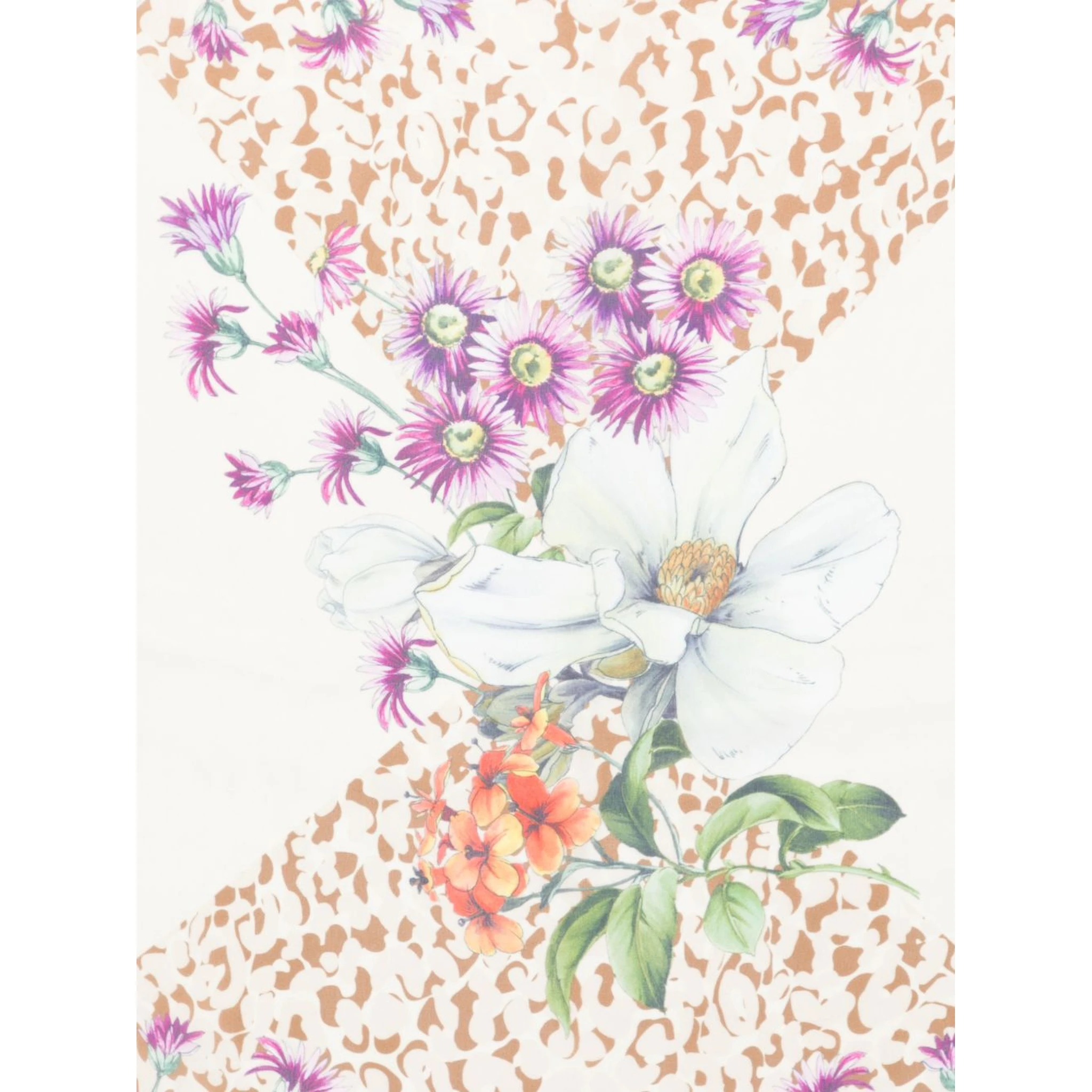 طقم أوشحة مزدوجة متعددة الألوان