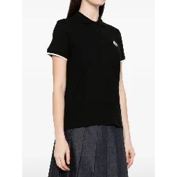 Cotton piqué polo shirt with logo
