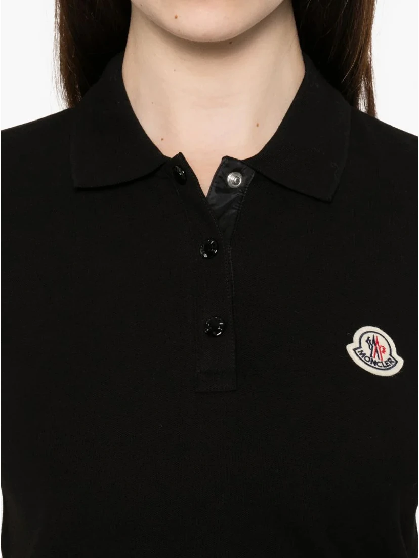 Cotton piqué polo shirt with logo