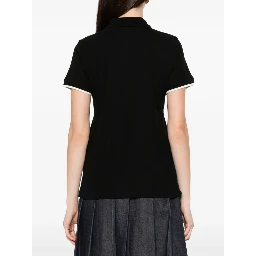 Cotton piqué polo shirt with logo