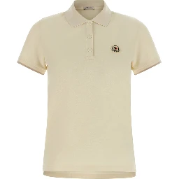 Cotton piqué polo shirt with logo