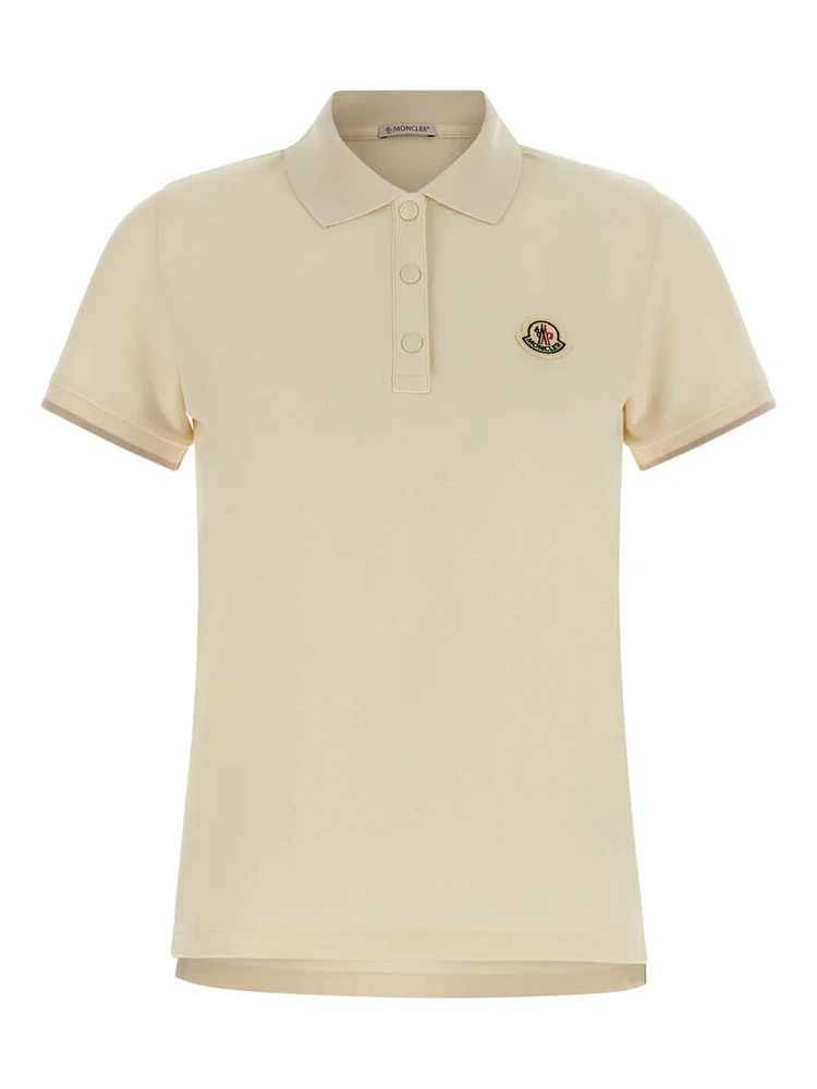 Cotton piqué polo shirt with logo