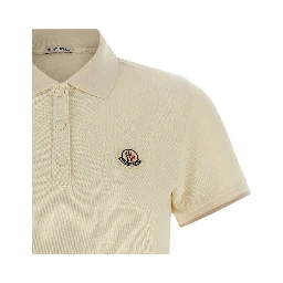 Cotton piqué polo shirt with logo