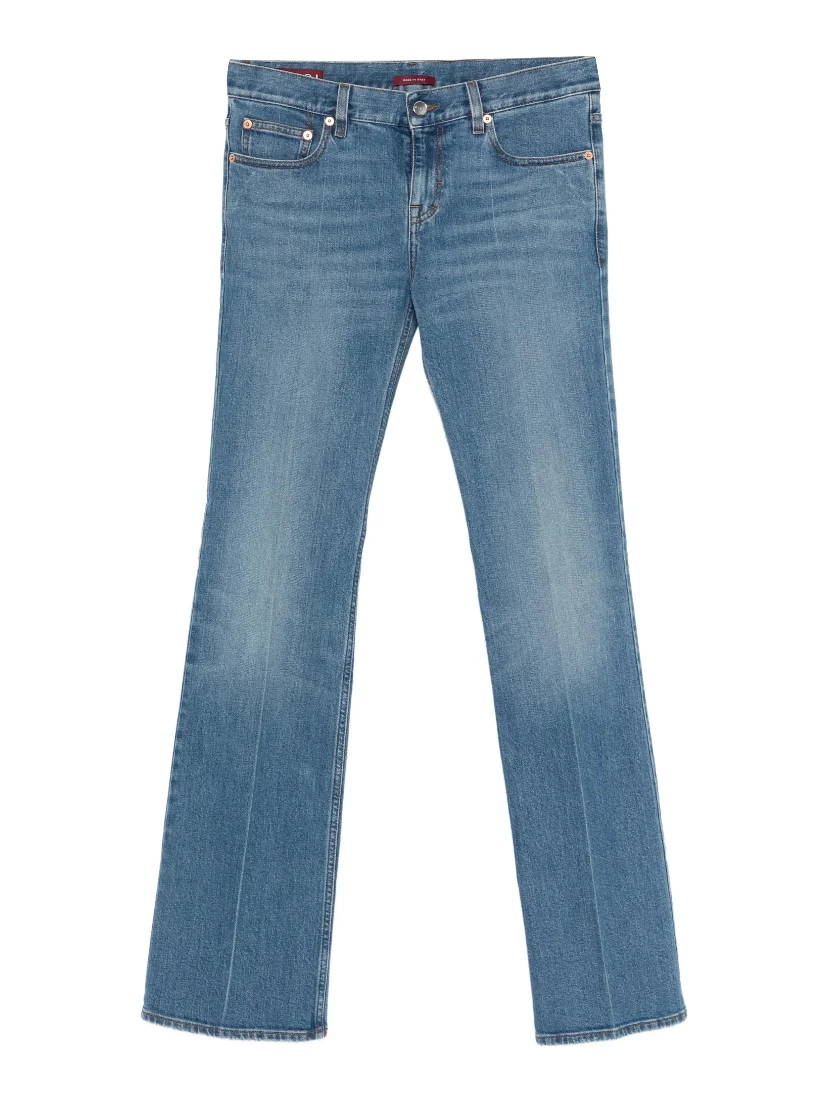 Straight leg jeans