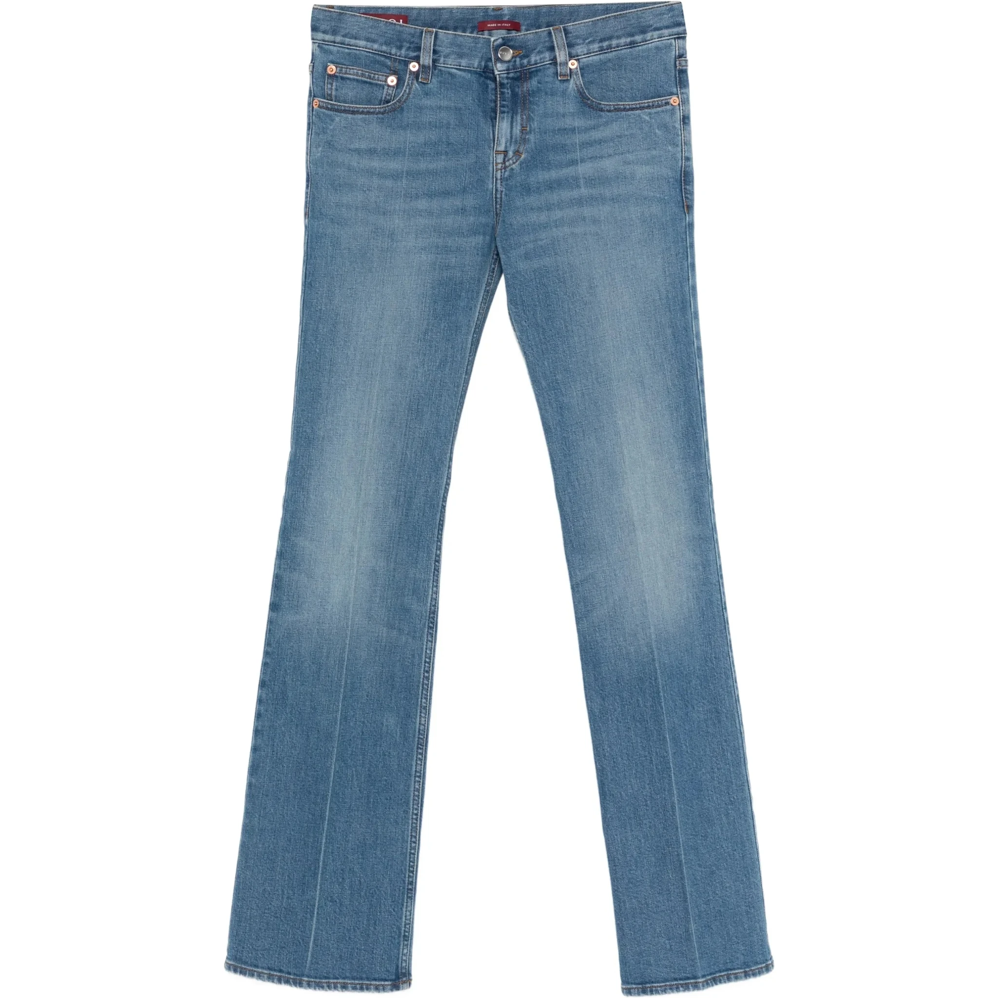 Straight leg jeans