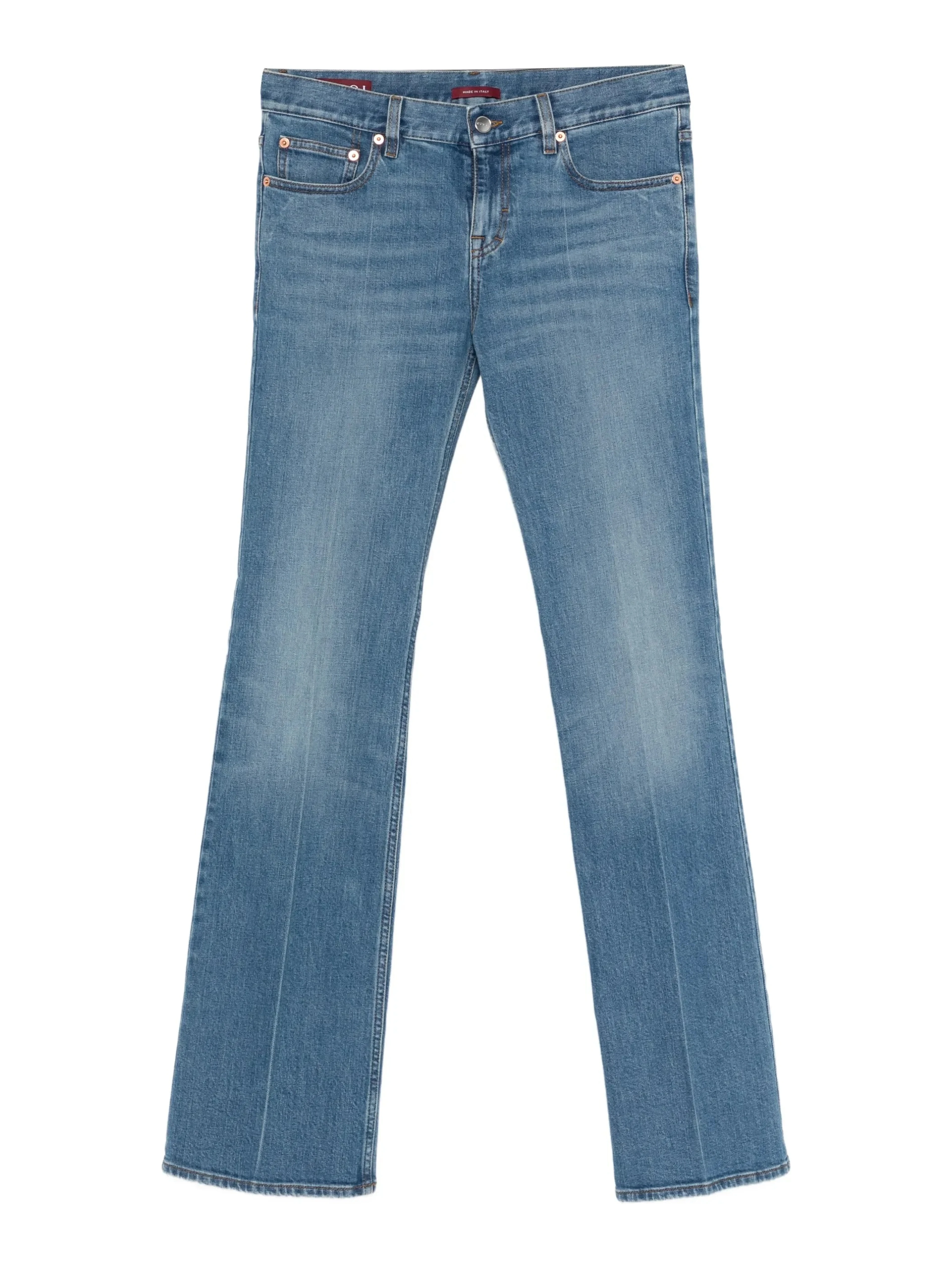 Straight leg jeans