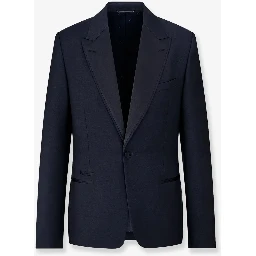 Wool and mohair blazer jacket