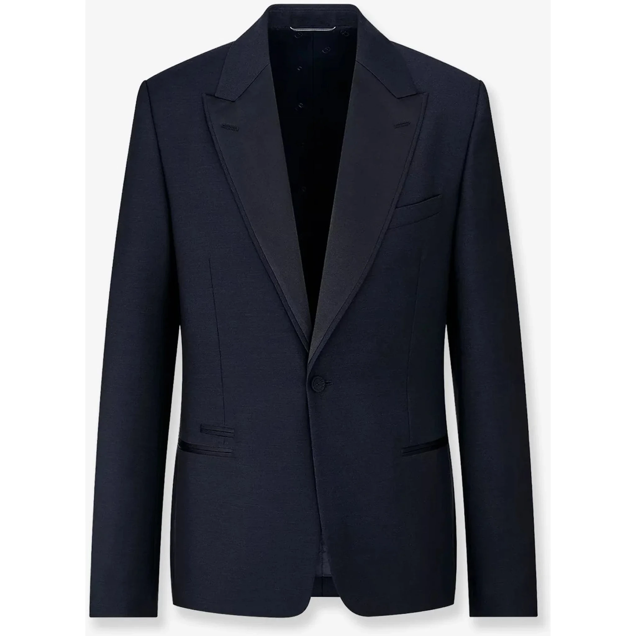 Wool and mohair blazer jacket