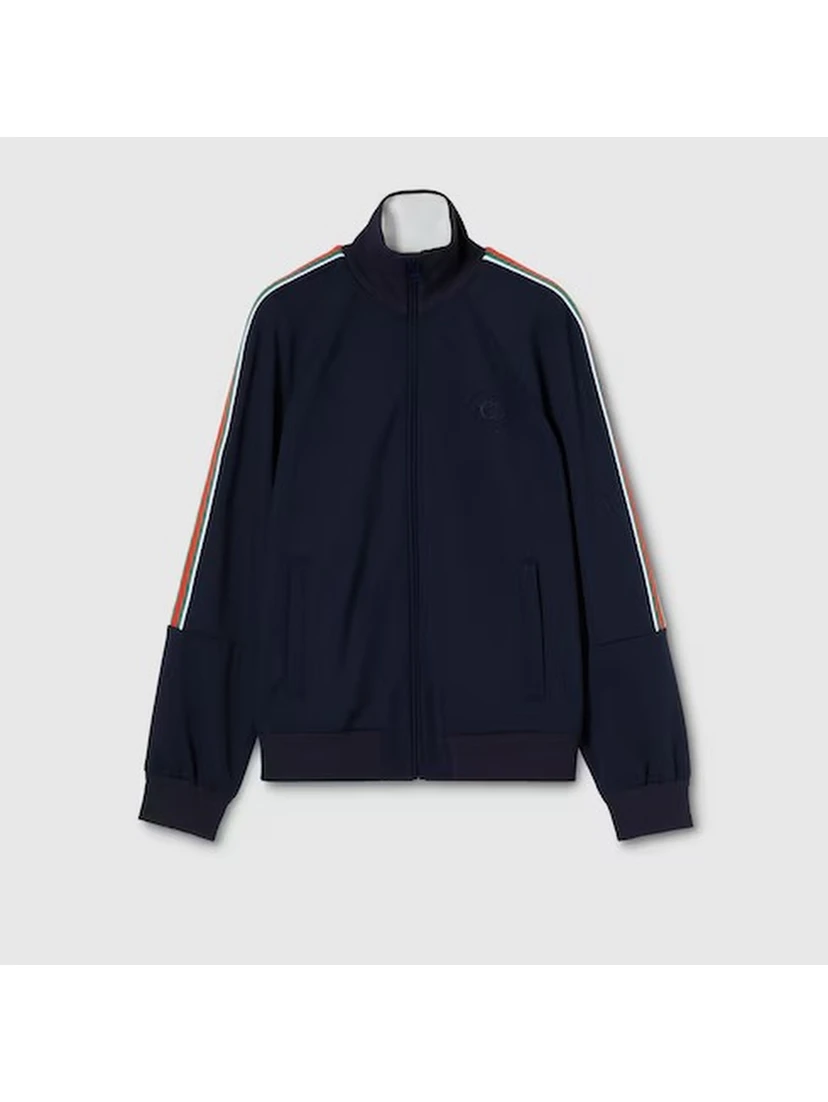 Tracksuit sweater with logo