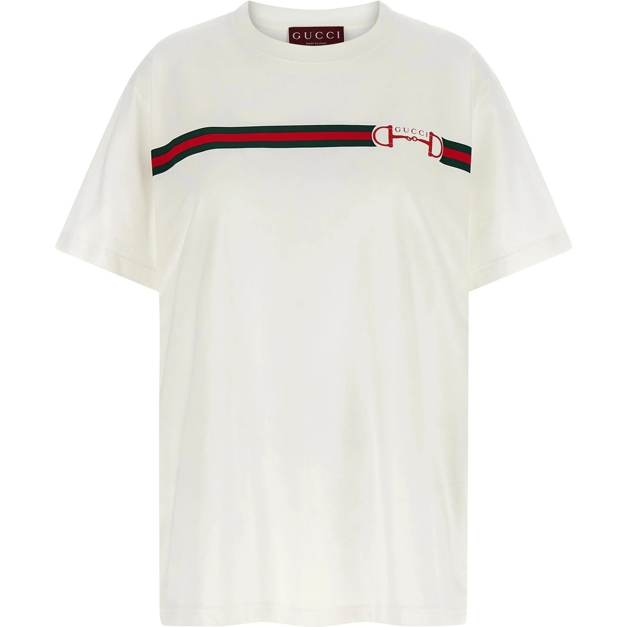 Horsebit cotton t-shirt