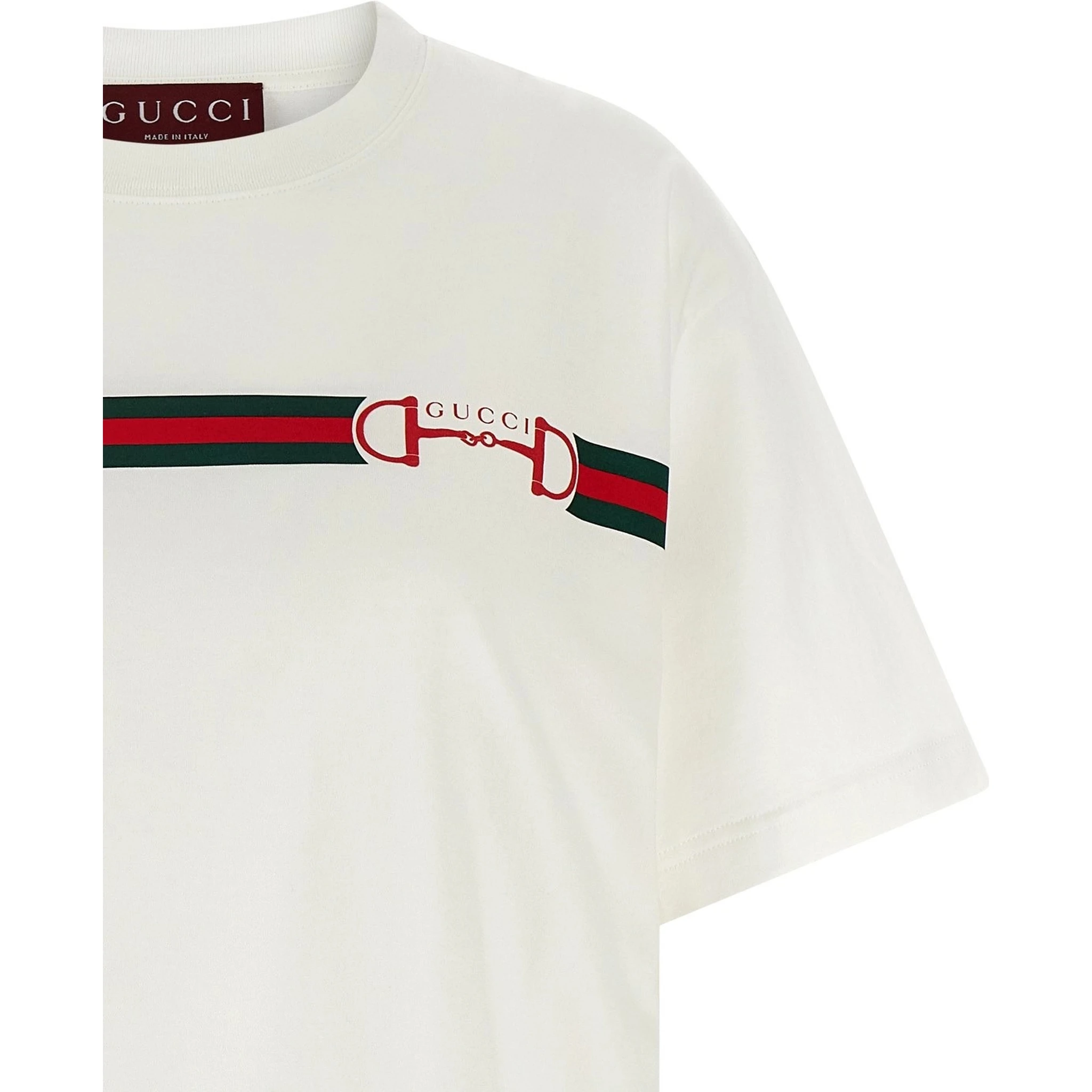 Horsebit cotton t-shirt