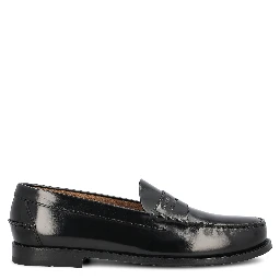 حذاء برادا مسطح أسود