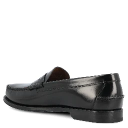 حذاء برادا مسطح أسود