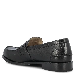 حذاء برادا مسطح أسود