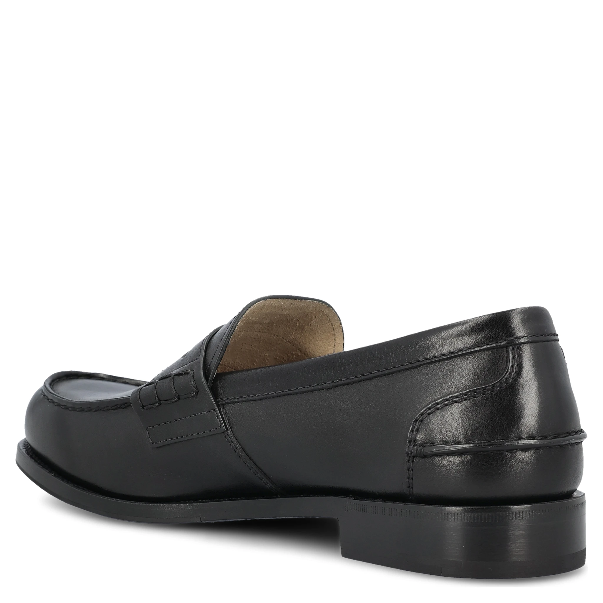 حذاء برادا مسطح أسود