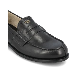 حذاء برادا مسطح أسود