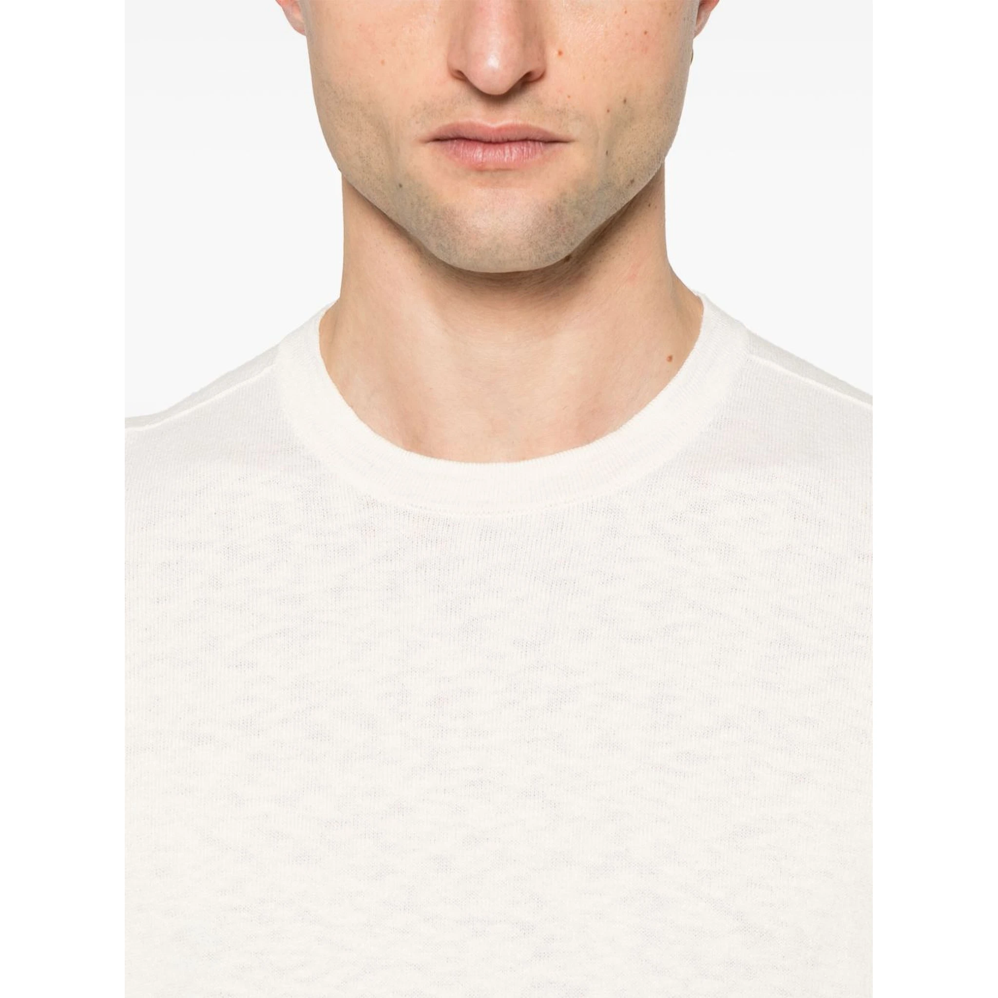 Stone Island Sweaters Ivory