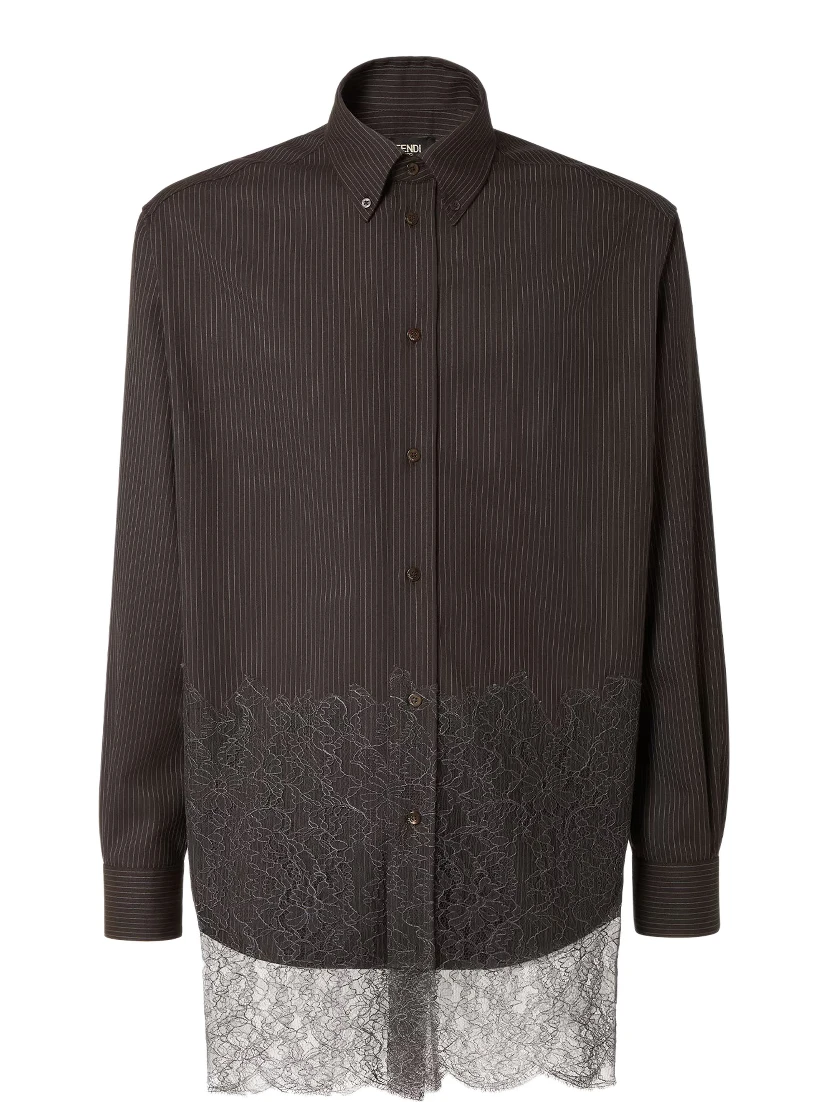 Fendi Shirts Black