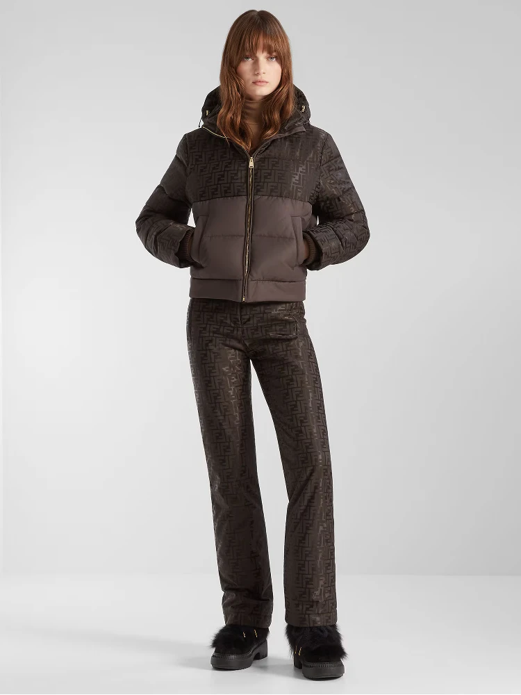 Fendi Coats Brown alternative