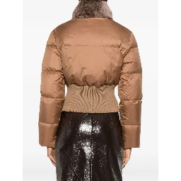 Fendi Coats Brown