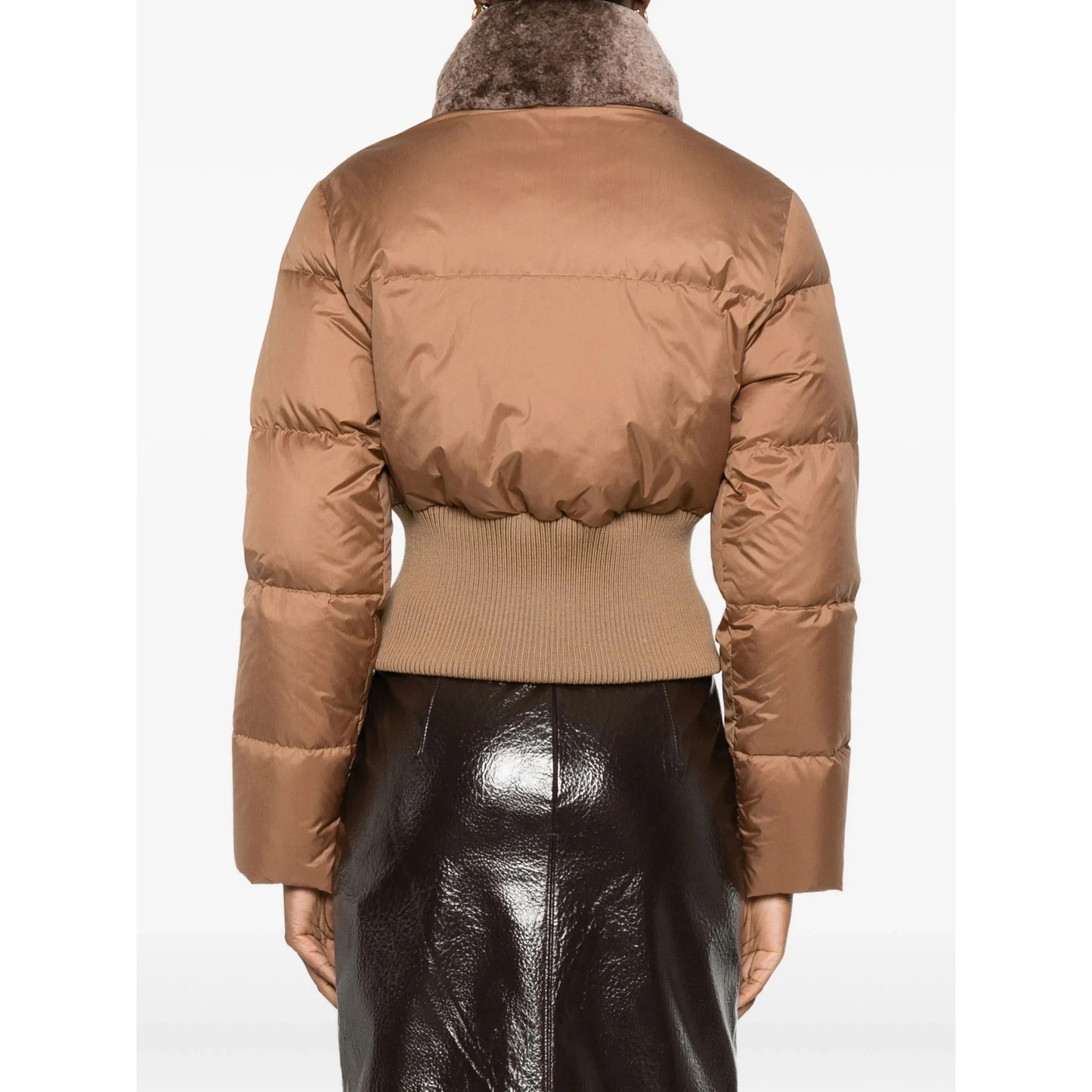 Fendi Coats Brown