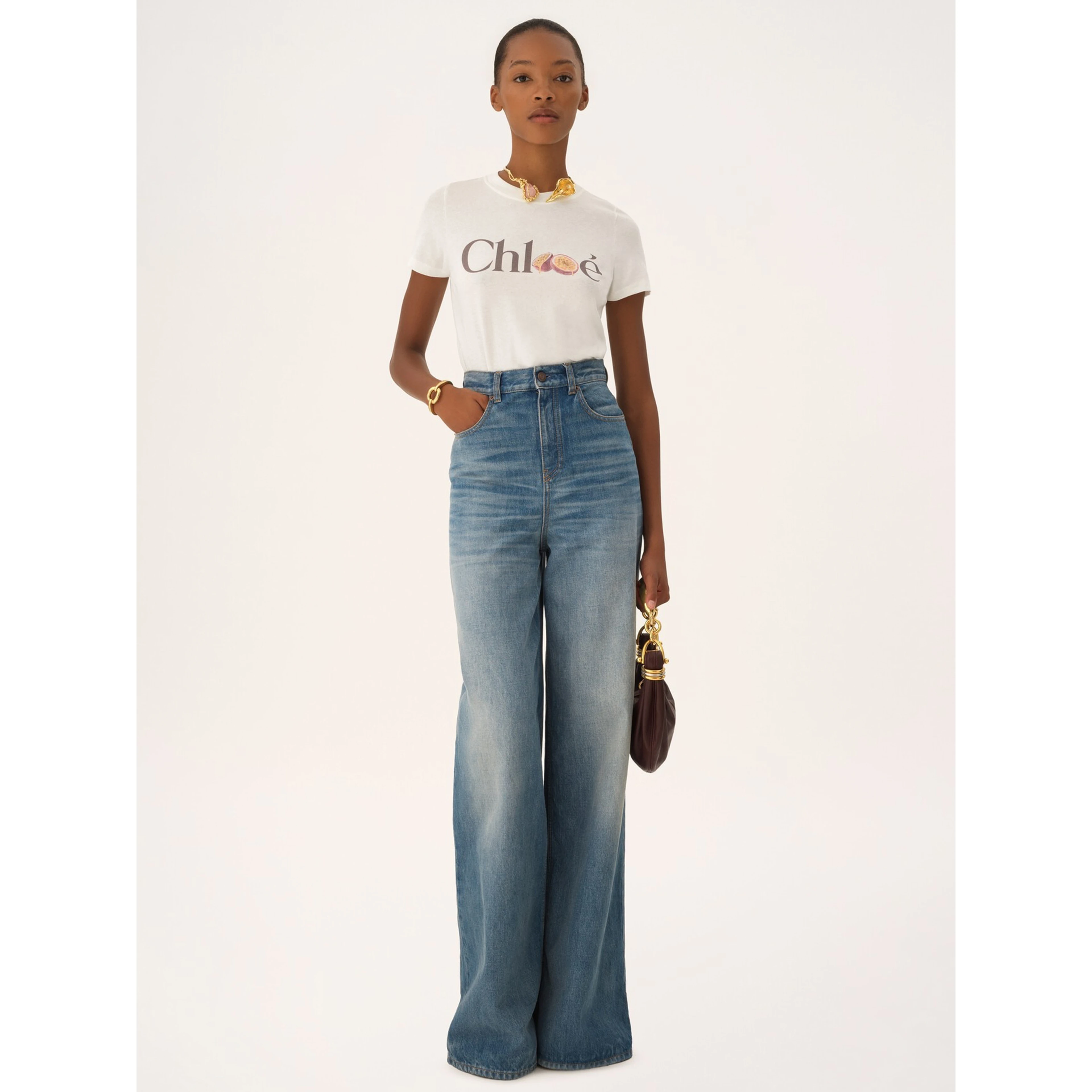 Chloè T-shirts and Polos White