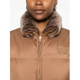 Fendi Coats Brown