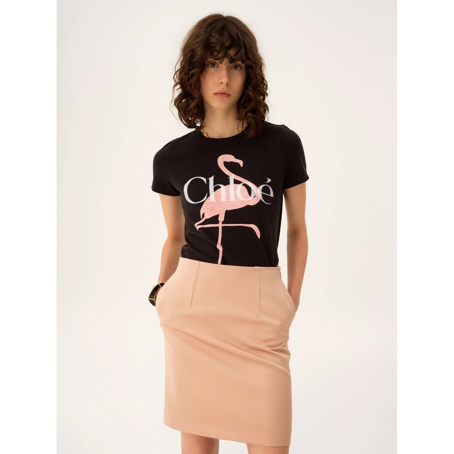 Chloè T-shirts and Polos Black
