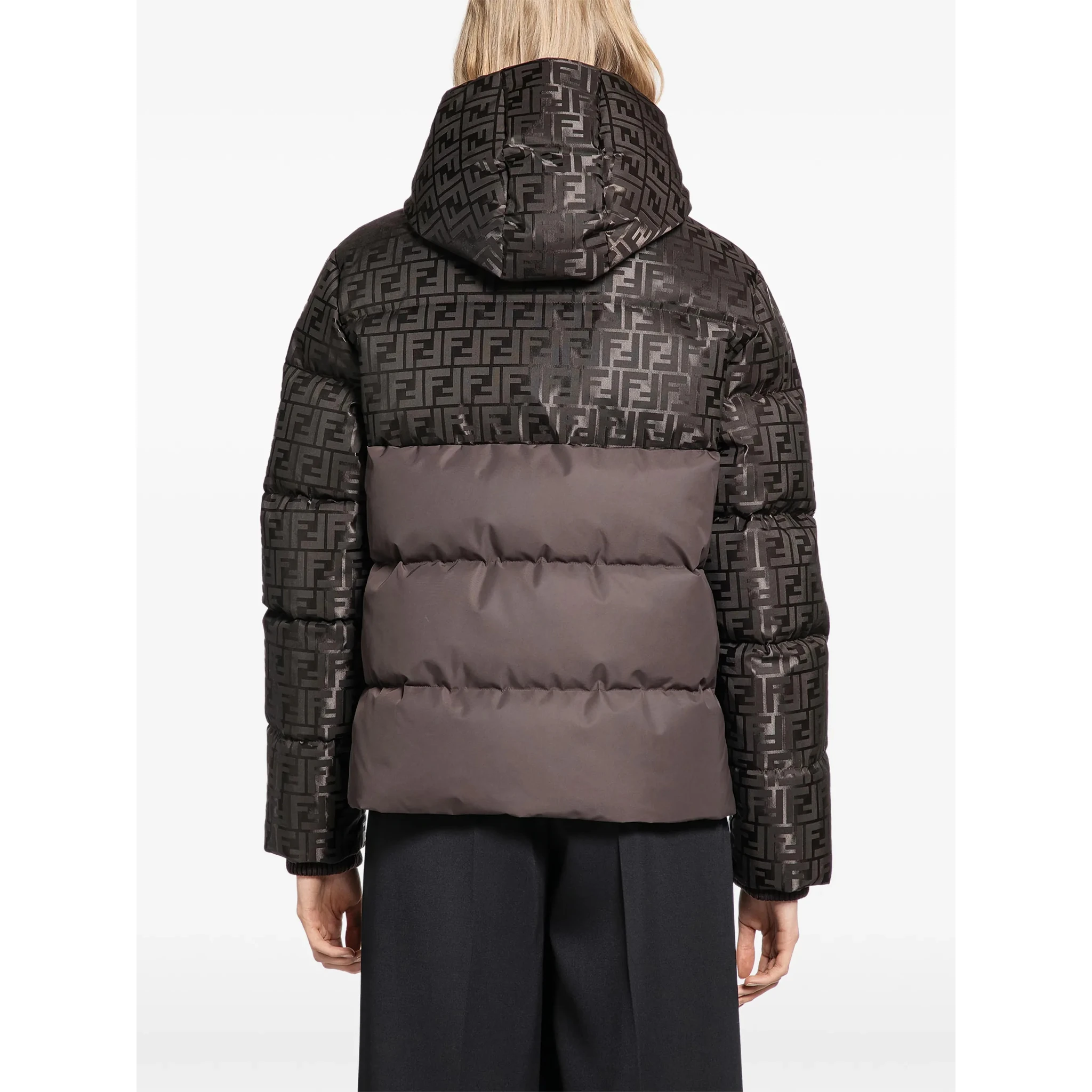Fendi Coats Brown