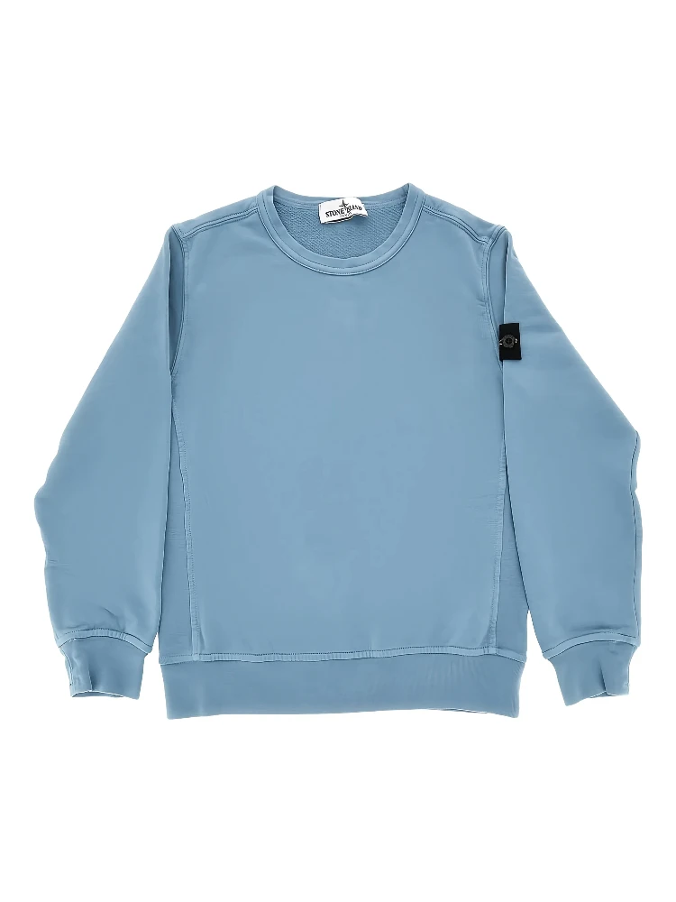 STONE ISLAND KIDS Sweaters Clear Blue