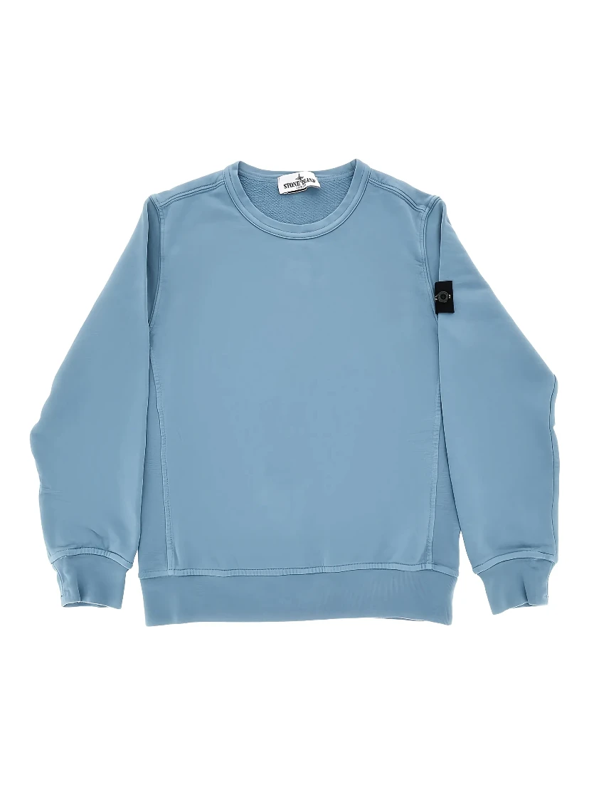 STONE ISLAND KIDS Sweaters Clear Blue
