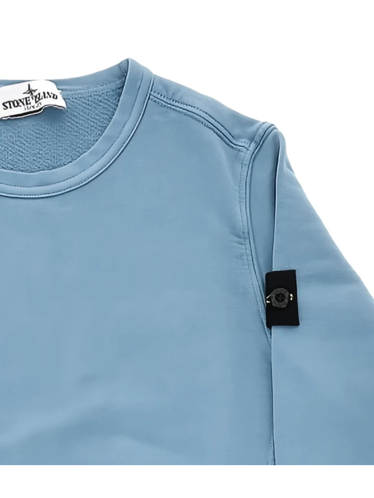 STONE ISLAND KIDS Sweaters Clear Blue alternative