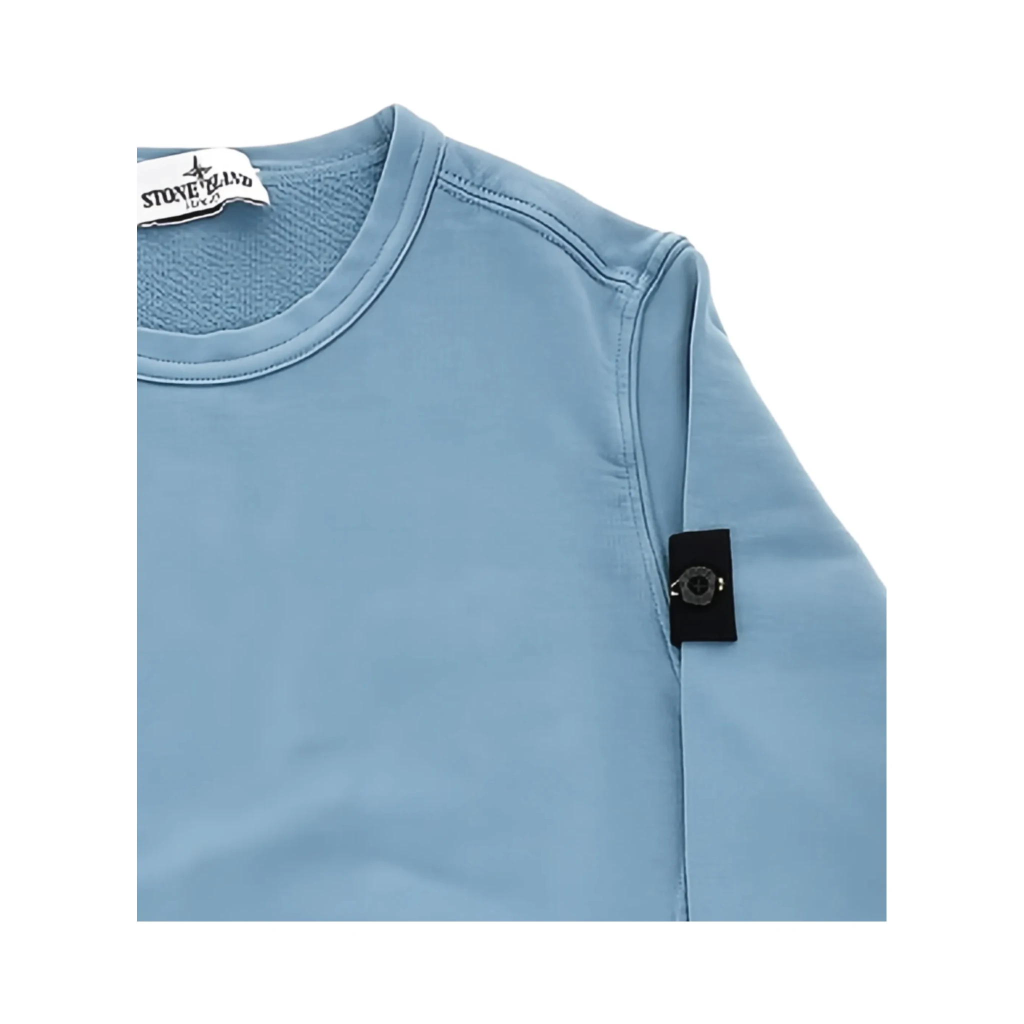 STONE ISLAND KIDS Sweaters Clear Blue