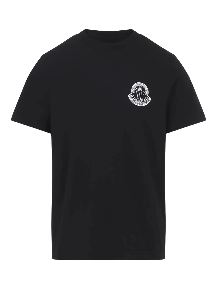 Moncler T-shirts and Polos Black