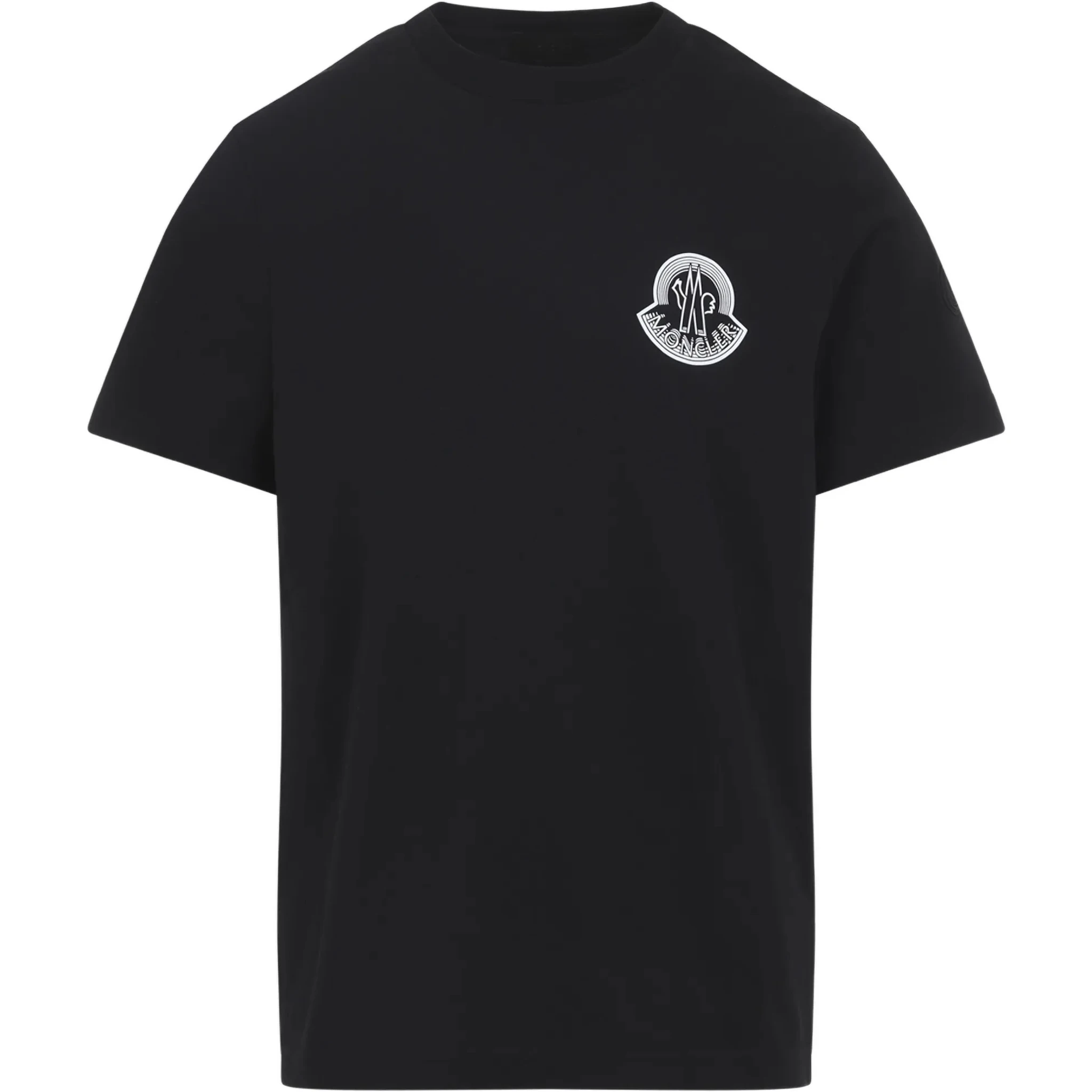 Moncler T-shirts and Polos Black