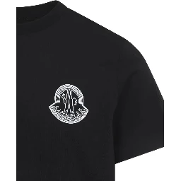 Moncler T-shirts and Polos Black