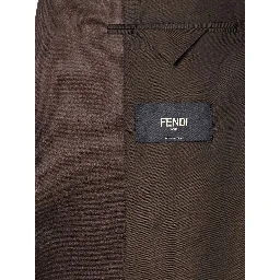 Fendi Jackets Brown