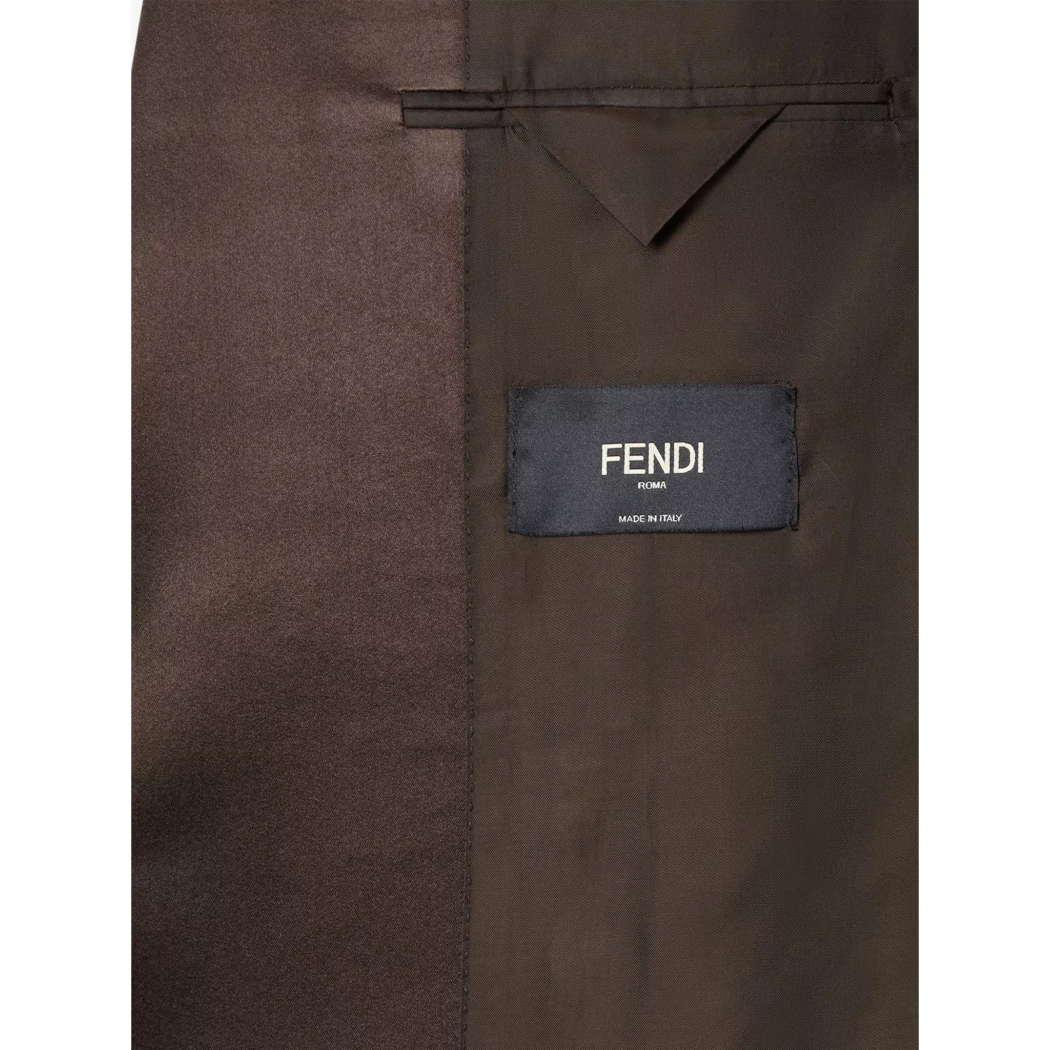 Fendi Jackets Brown