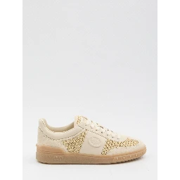 Upvillage sneakers in woven raffia